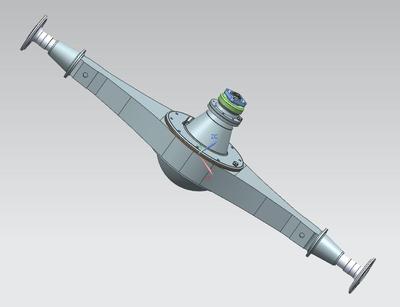 CL066-轿车驱动桥设计\汽车驱动桥CAD图纸