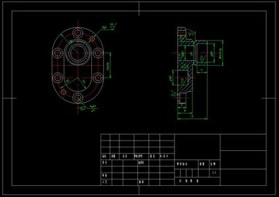 D191-端盖零件的机械加工工艺规程及夹具三维设计CAD图