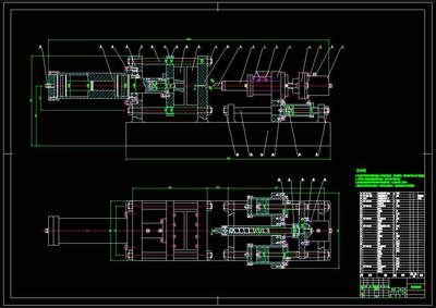 J1440-ZS900注塑机设计-注射机结构设计【7张CAD图纸+说明】
