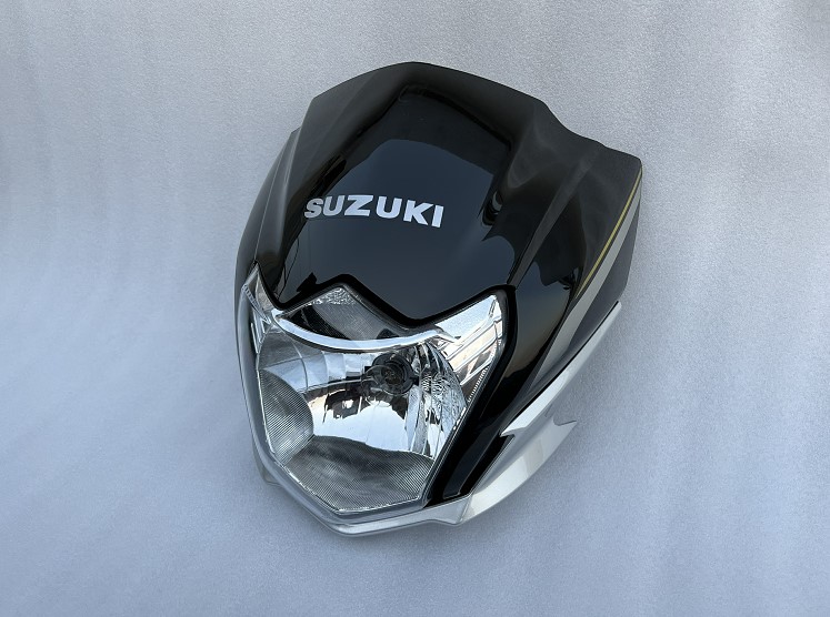 适用于轻骑铃木摩托车配件 新骏驰 QS150- 5G/5H大灯总成 导流罩