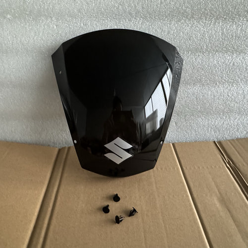 适用于轻骑铃木丽彩 QS125T-2B/2A踏板摩托车灯箱罩 导流罩罩