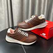 防滑减震厚底慢跑鞋 出口美国男士 运动鞋 真皮休闲鞋 男 低帮复古时尚