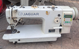 二手电脑全自动同步车缝纫机0303DY车三自动皮革箱包皮料坐垫厚料