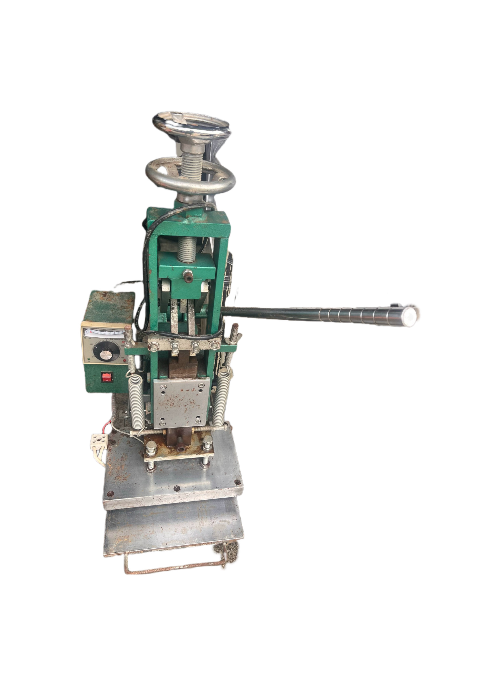 肖氏手压卷纸烫金机大型热压机烙印烫标蛋糕盒鞋纸盒木头相册