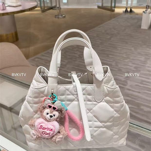 日常通用托特包 INSHUA 手提包 柔软菱格 26s新款 27百搭又实用