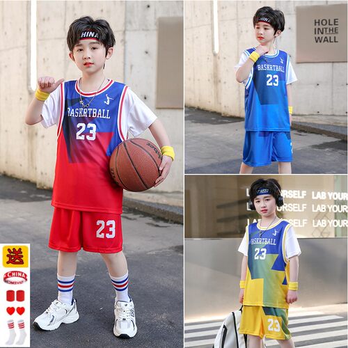 幼儿园儿童篮球服表演比赛