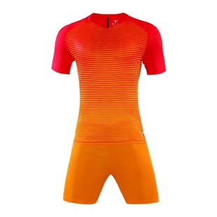 中小学生足球服套装幼儿儿童排球跑步短袖体适能定制队服训练服