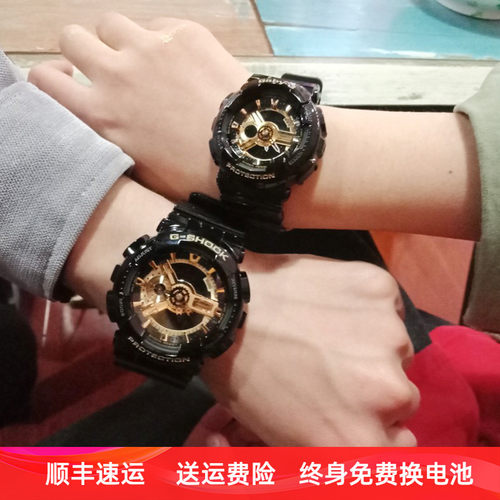 学生情侣手表卡西欧运动男