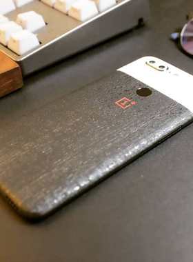 机肤一加5t 6 7pro贴纸熊猫色改色软膜拼接色后膜dbrand款3M定制