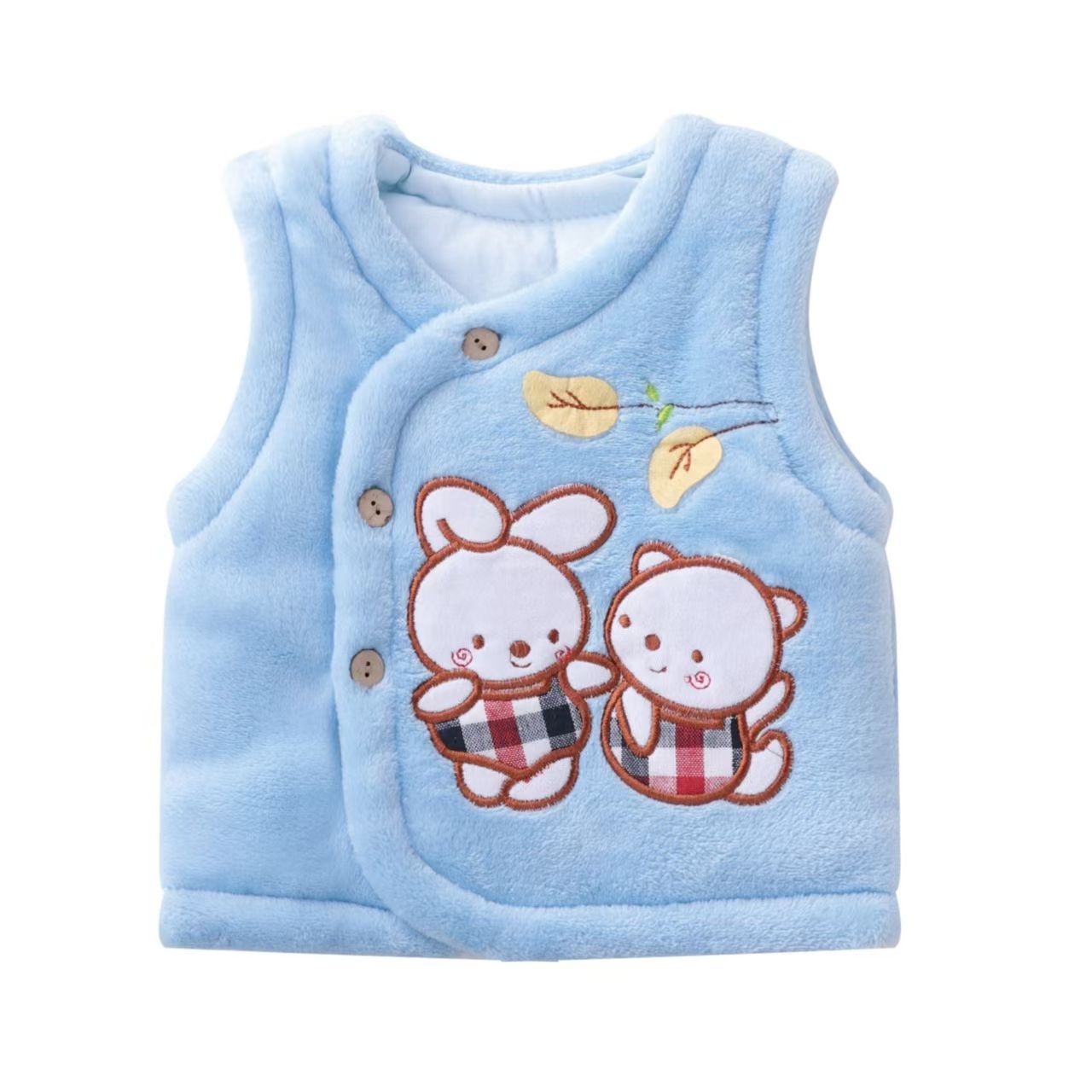 婴儿马甲春秋款保暖加厚