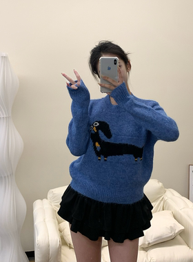 babe soulis 2025新款韩系圆领长袖针织衫女修身显瘦打底衫上衣女