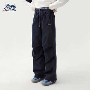 休闲裤 诺诺公主S1N初中生工装 女大童青少年伞裤 新款 裤 女2026春季