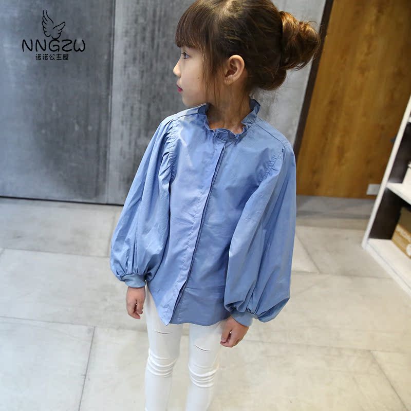 Chemise fille NNGZ à manche longue - Ref 2088670 Image 1