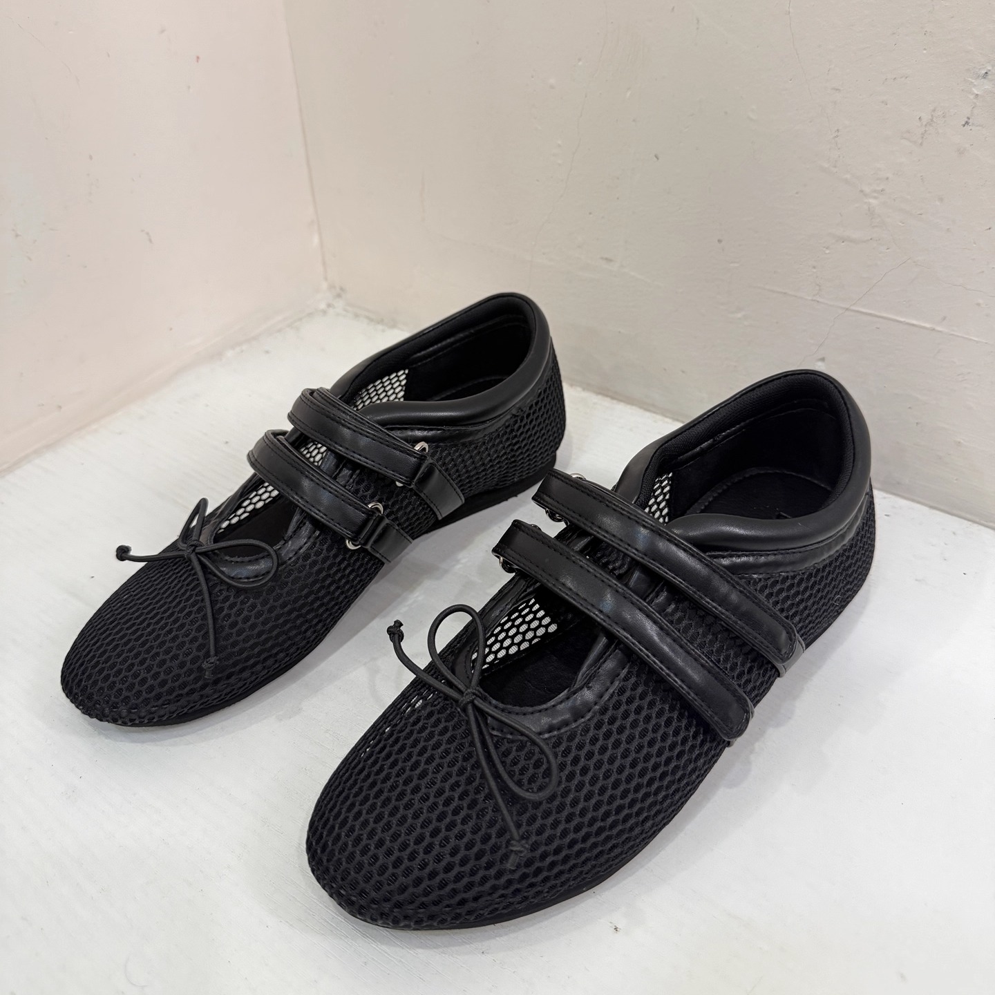 韩国deinet同款法式小众透气镂空渔网凉鞋女2025新款绝美平底单鞋