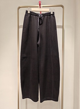 大雅家秋冬款时尚通勤百搭撞色抽绳香蕉休闲裤 HFKIA6407A-1799