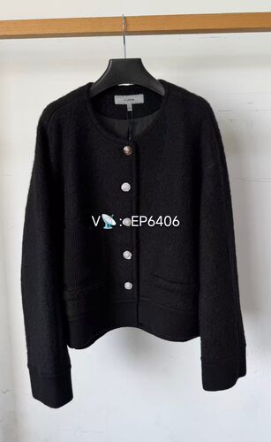 N.PAIA恩派雅秋美丽诺圆领小箱型短款毛呢外套 XWKIW1203AH