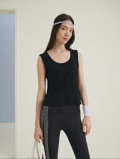 HFKPC5101A 大雅家春夏款 背心 无袖 999 黑色圆领时尚