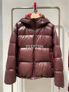 冬款松花江加厚白鹅绒肯豆风云朵泡芙羽绒服 EGJIAY113A-4299