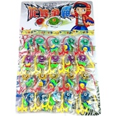 80后怀旧男女孩儿童坨螺拉尺发射旋转陀螺手动拉条拉线益智玩具