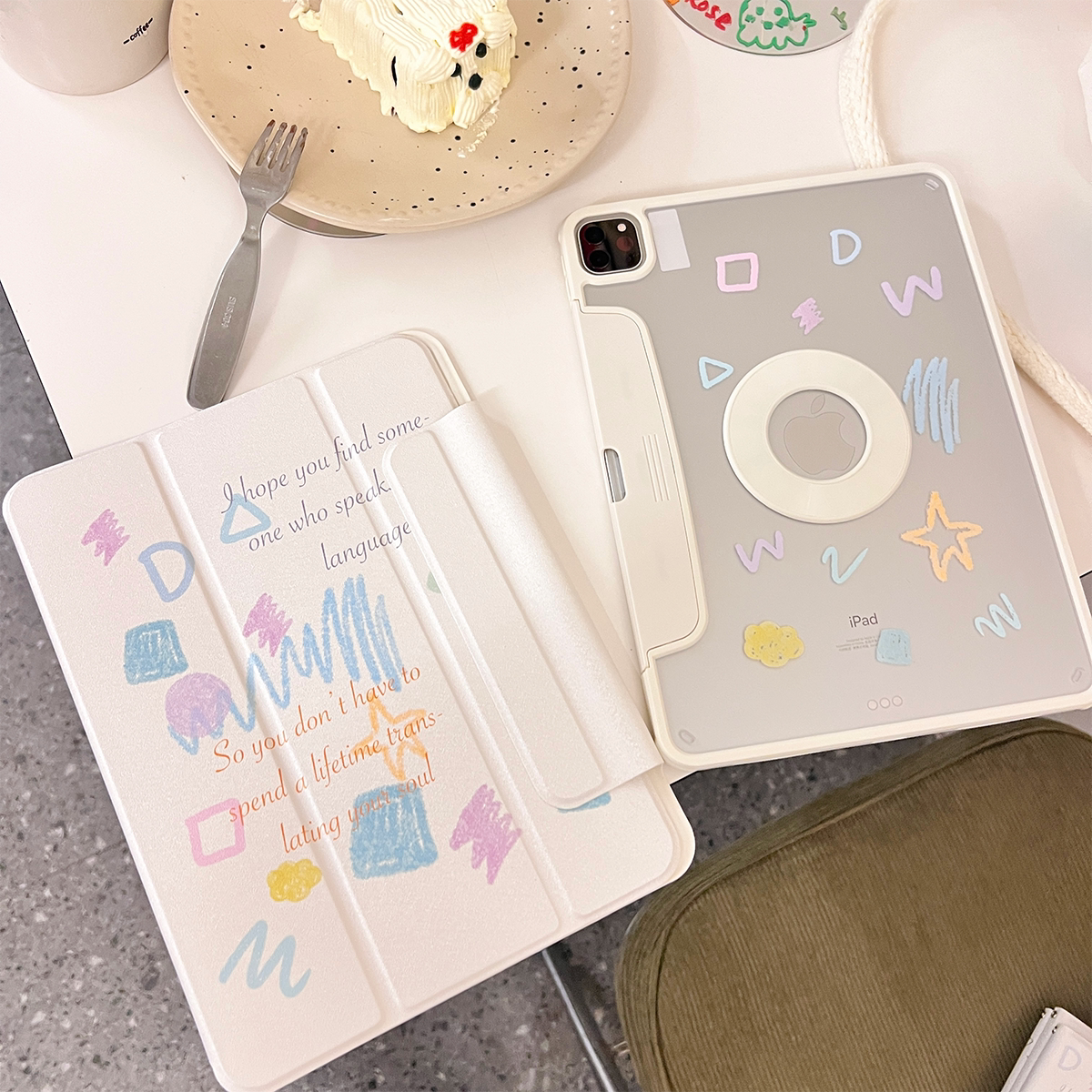 take1slow原创chic小清新pad10保护套ins适用ipadpro202/air5