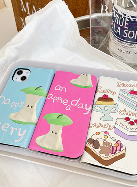 take1slow原创翻盖手机壳112p适用13promax所有手机华为