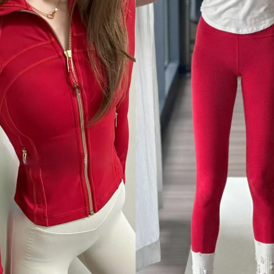 SWIFT SPEED新款立领短款夹克套装运动瑜伽服修身显瘦运动夹克女