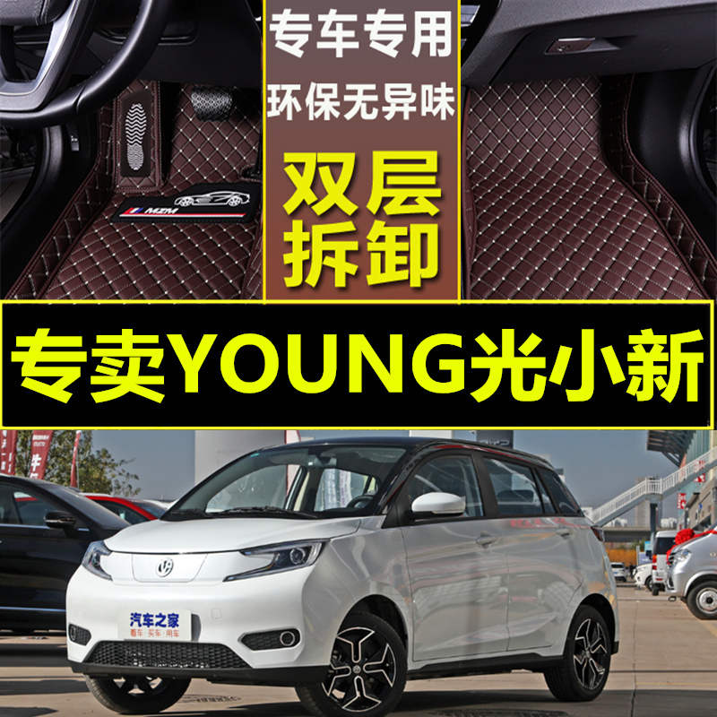 2021款新特YOUNG光小新专用全大包围环保无味汽车脚垫丝圈配件