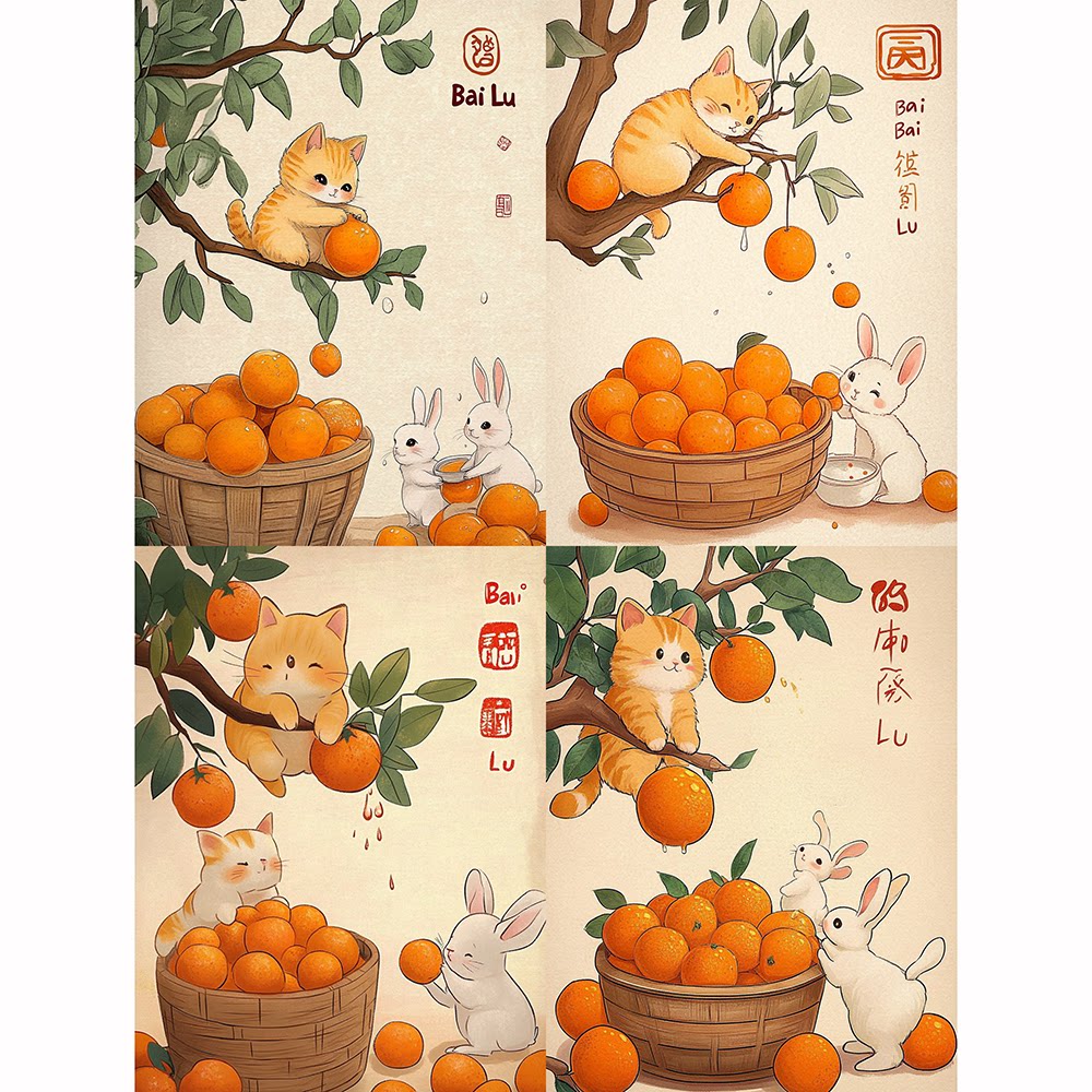带框钻石画二十四节气白露钻石绣diy卡通马赛克粘贴画学生手工