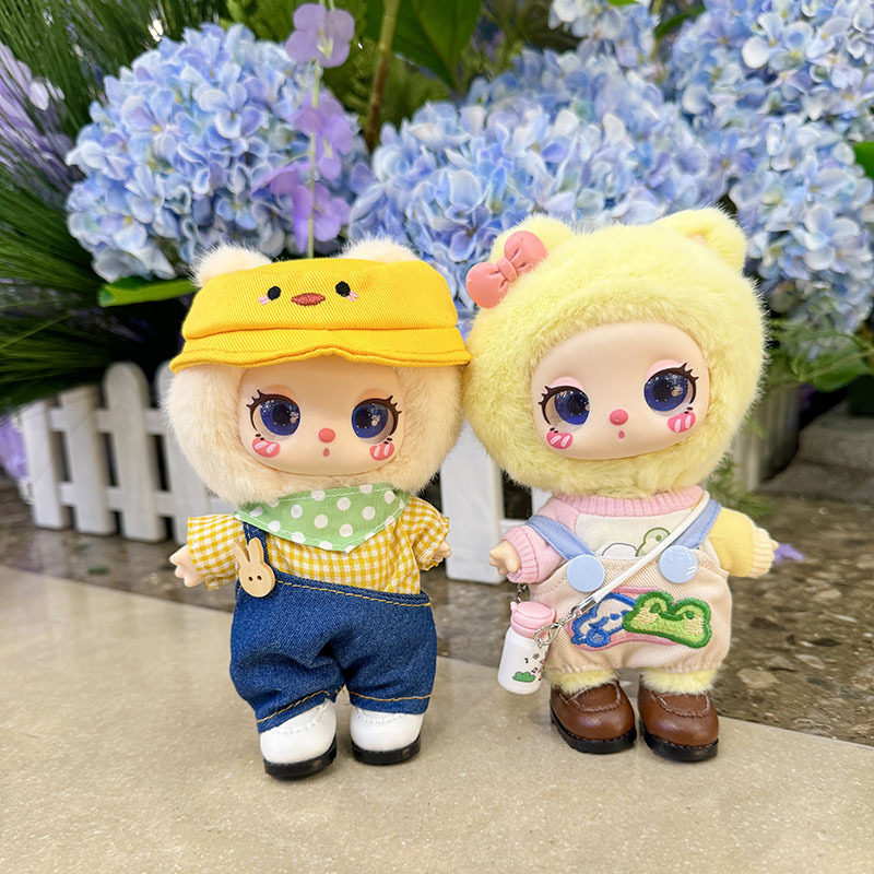 仅售娃衣】16cm莉拉LUKY CAT挂件玩偶着替毛绒娃衣小黄鸭水壶装萌,模玩/动漫/周边/娃圈三坑/桌游,潮玩娃衣,淘宝优惠券,粉丝福利购,淘宝优惠卷
