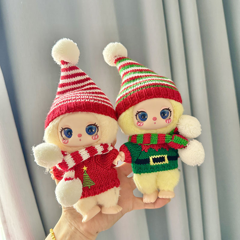 仅售娃衣】16cm莉拉LUKY CAT挂件玩偶着替毛绒娃衣新年圣诞毛衣装,模玩/动漫/周边/娃圈三坑/桌游,潮玩娃衣,淘宝优惠券,粉丝福利购,淘宝优惠卷