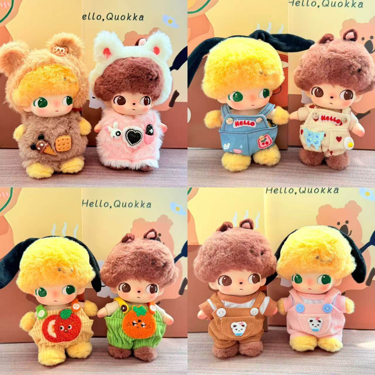 仅娃衣】泡泡马特毛绒挂件DIMOO搪胶衣服布鲁托娃衣胶囊兔背带裤,模玩/动漫/周边/娃圈三坑/桌游,潮玩娃衣,淘宝优惠券,粉丝福利购,淘宝优惠卷