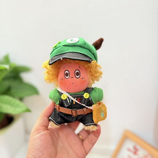 123星星人毛绒挂件玩偶娃衣我们是星人公仔配饰绿光森林套装可爱