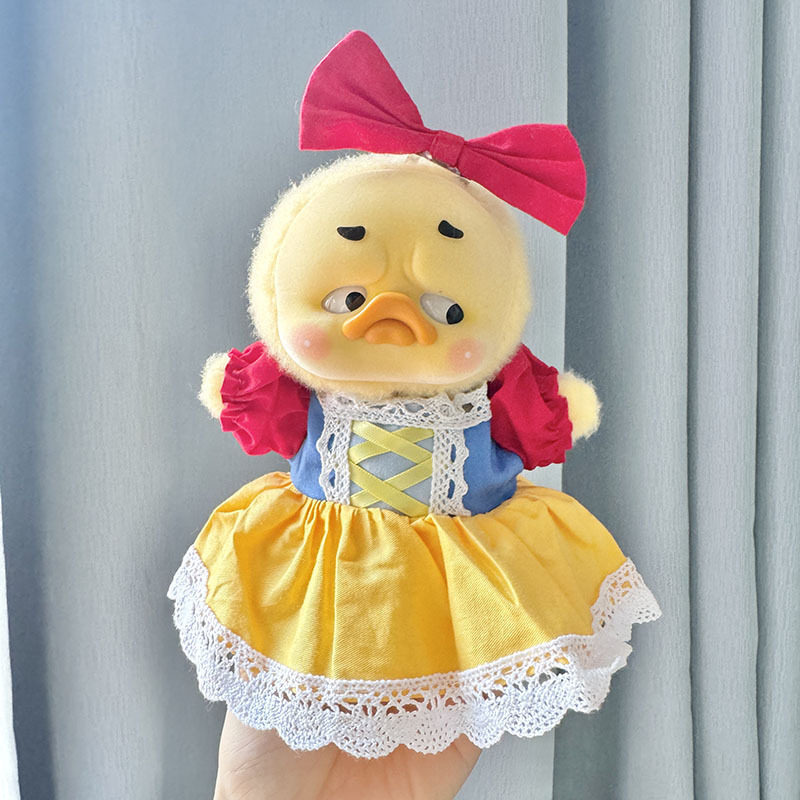 仅售娃衣】烦人鸭毛绒系列娃衣小黄鸭公仔衣服小号白雪公主套装萌,模玩/动漫/周边/娃圈三坑/桌游,潮玩娃衣,淘宝优惠券,粉丝福利购,淘宝优惠卷