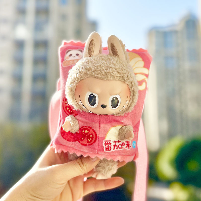 15cm挂件labubu盲盒马卡龙拉布布薯片外带包钥匙扣公仔衣服,模玩/动漫/周边/娃圈三坑/桌游,潮玩娃衣,淘宝优惠券,粉丝福利购,淘宝优惠卷