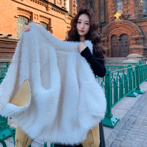 现货新款  美拉德毛绒皮毛一体外套235-2551-P205-控298图片