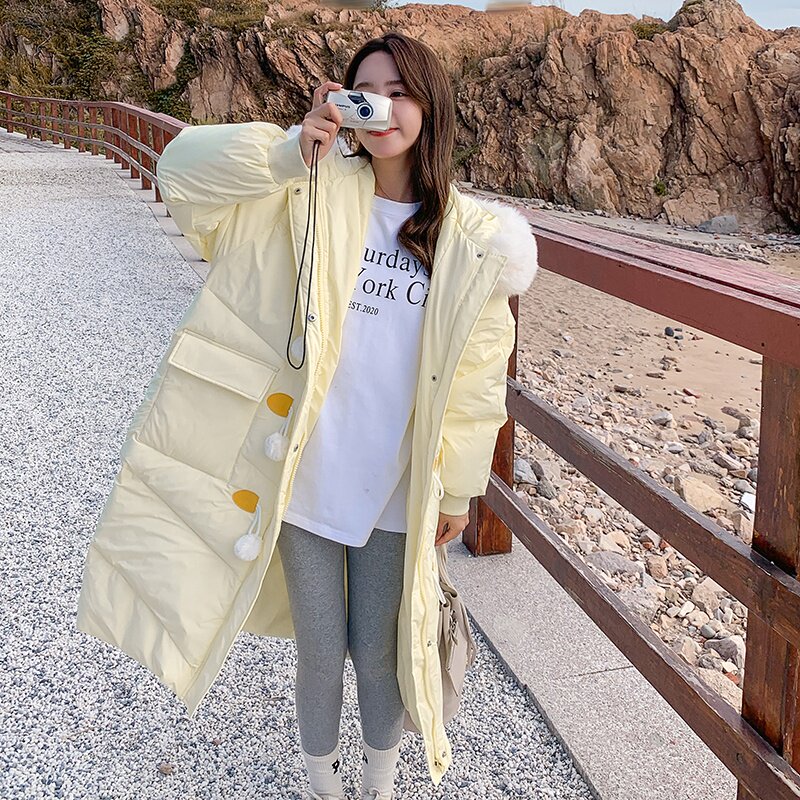 新增色  长款大毛领服235-610-P195-控278图片