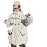 【现货现货】提花面料撞色羽绒棉服外套235-358-P190-控278，女装棉衣/棉服，金十上