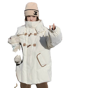 【现货现货】  提花面料撞色羽绒棉服外套235-358-P190-控278图片