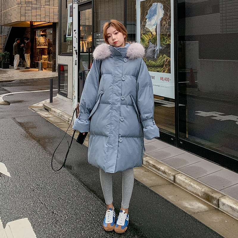 【现货】冬装加厚中长款棉衣235-M564P185控268,女装羽绒服,金十上