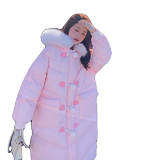 【现货】冬装中长款大毛领羽绒棉服235-M610-P195-K278，女装棉衣/棉服，金十上