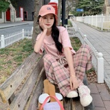 新款2023减龄休闲套装235-9976-P135-188，女装T恤，金十上