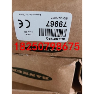 邦纳 O美国BANN议价 K50LGBY6PQ半球形三色指示灯I