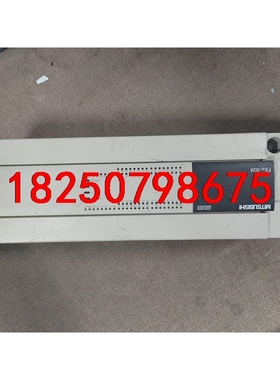 三菱PLC，FX3U-80MR，原装正品拆机，橙色如图，功能议价