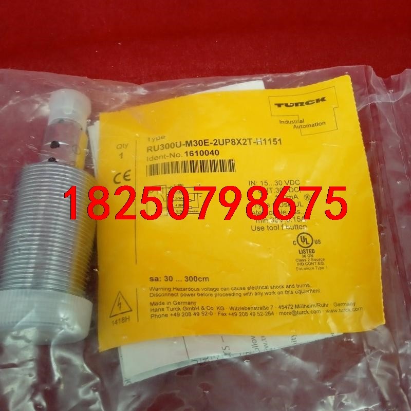 全新原装正品图尔克传感器RU300U-M30E-2UP8X2议价
