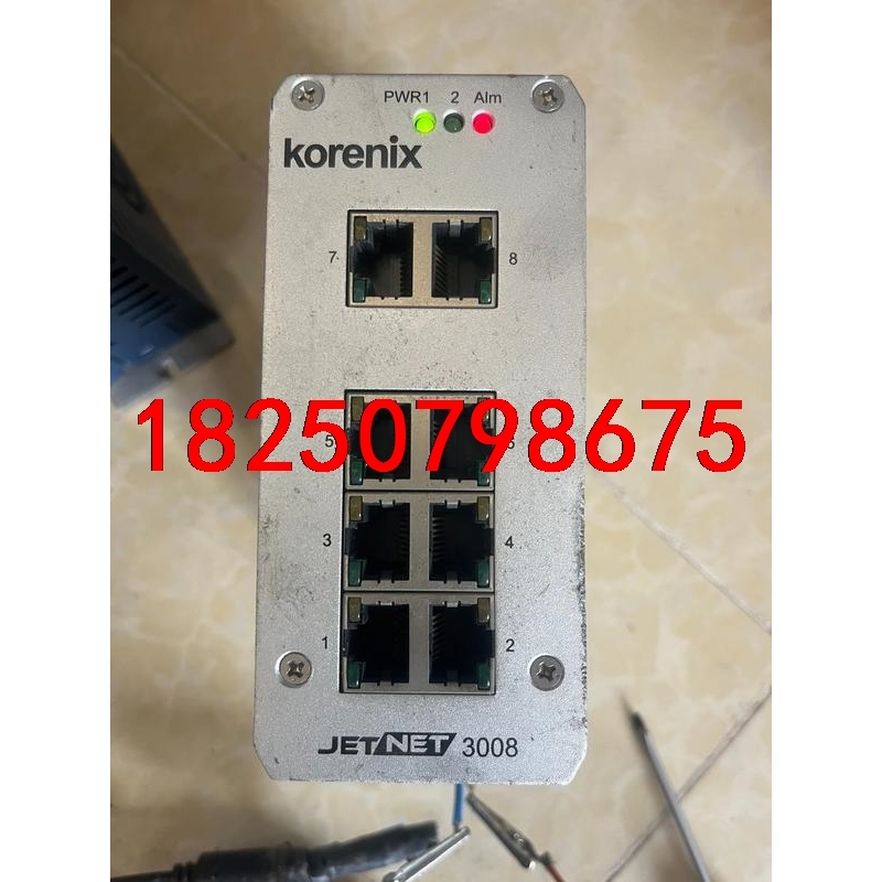 科洛理思Korenix工业交换机Jetnet3008，拆机正议价