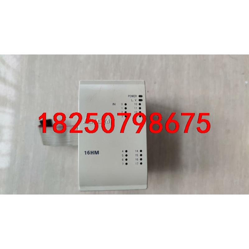 台达PLC扩展模块DVP16HM11N成色实物图，功能正常议价