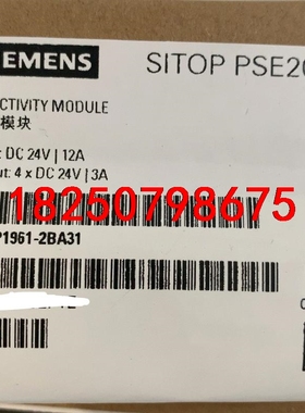 99新正品6EP1961-2BA31 SITOP PSE20议价