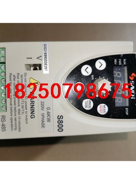 SAVCH变频器，原装三基0.4KW变频器，橙色9新以上，功议价