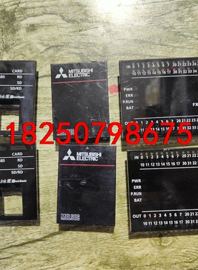 FX5U-64MT/ES黑色盖板，原装拆机，库存充足，单卖1议价