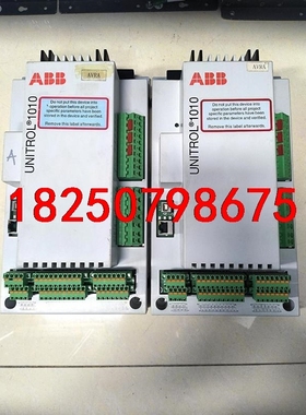 ABB控制单元UNITROL1010议价